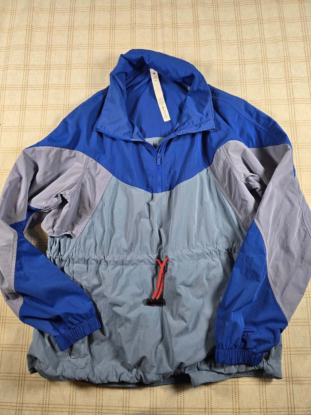 Lululemon Evergreen Anorak Wild Bluebell Cascade Blue Lavender Dusk Size 6
